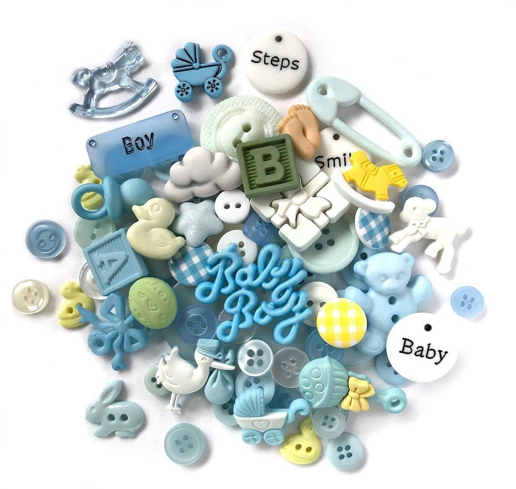 Buttons - Baby Boy Button Value Pack