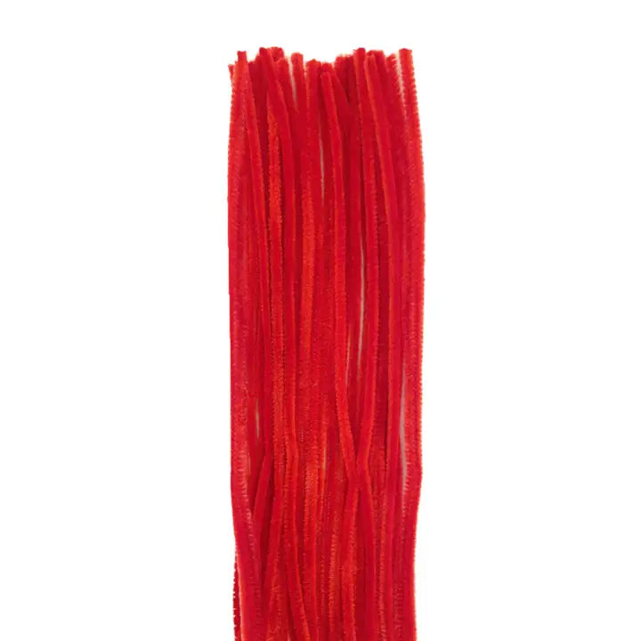 Pipe Cleaners - Red 25ct