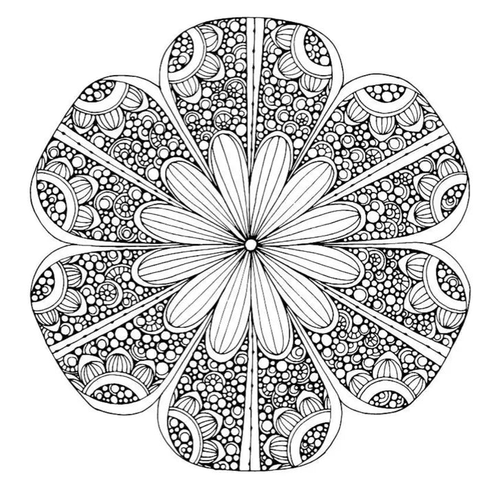 Coloring Book - Creative Coloring Mandalas