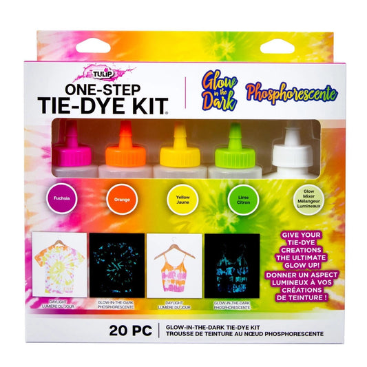 Tie Dye - Glow-in-The-Dark 4-Color Tie-Dye Kit