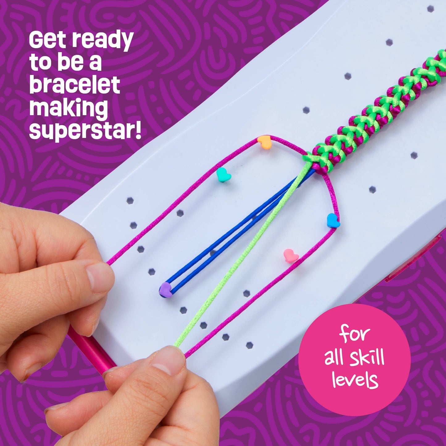 Crafting Kits - Pretty Me Friendship Bracelet Making Kit String Bracelets