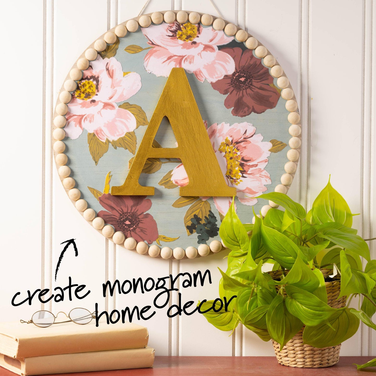 Wood - 8 inch MDF Letter - U