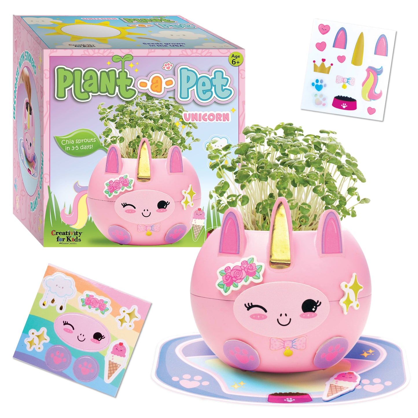 Plant a Pet Mini Grow Craft Kit for Kids: Puppy