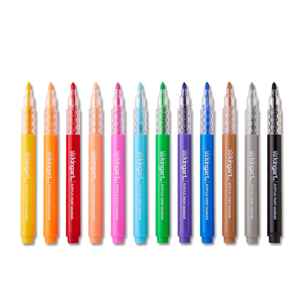 Markers - Acrylic Paint Markers Set – Includes Storage Case - 60 Colors