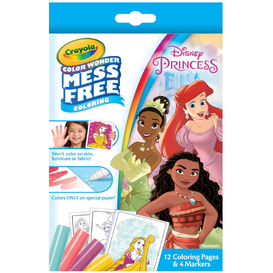 Coloring Book - Disney Princess Crayola Color Wonder Mini Box Set