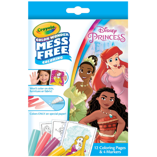 Coloring Book - Disney Princess Crayola Color Wonder Mini Box Set
