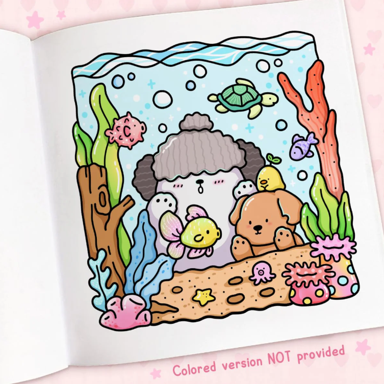 Coloring Book - Coco Wyo Cozy Cuties