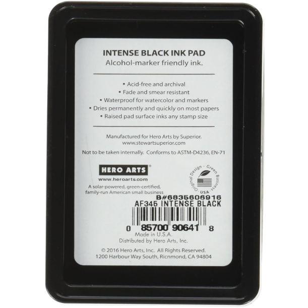 Ink - Intens-ified Black Ink Pad