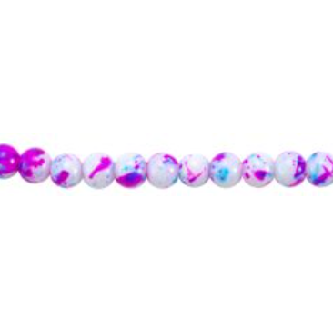 Beads - Cousin DIY Glass Strand 30in/76cm Pink & Purple