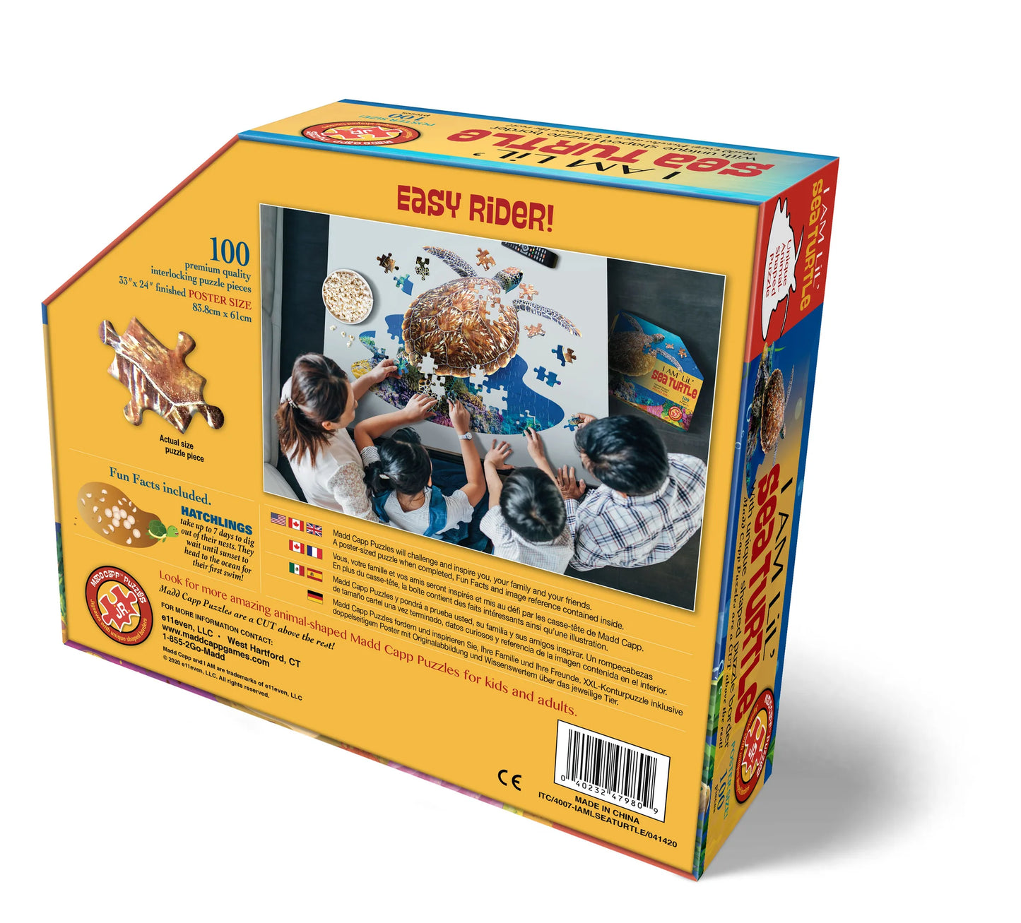 Puzzle - 100 Piece - I am Lil' Sea Turtle