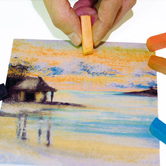 Pastel - Square Soft Pastel Multicultural Set of 24