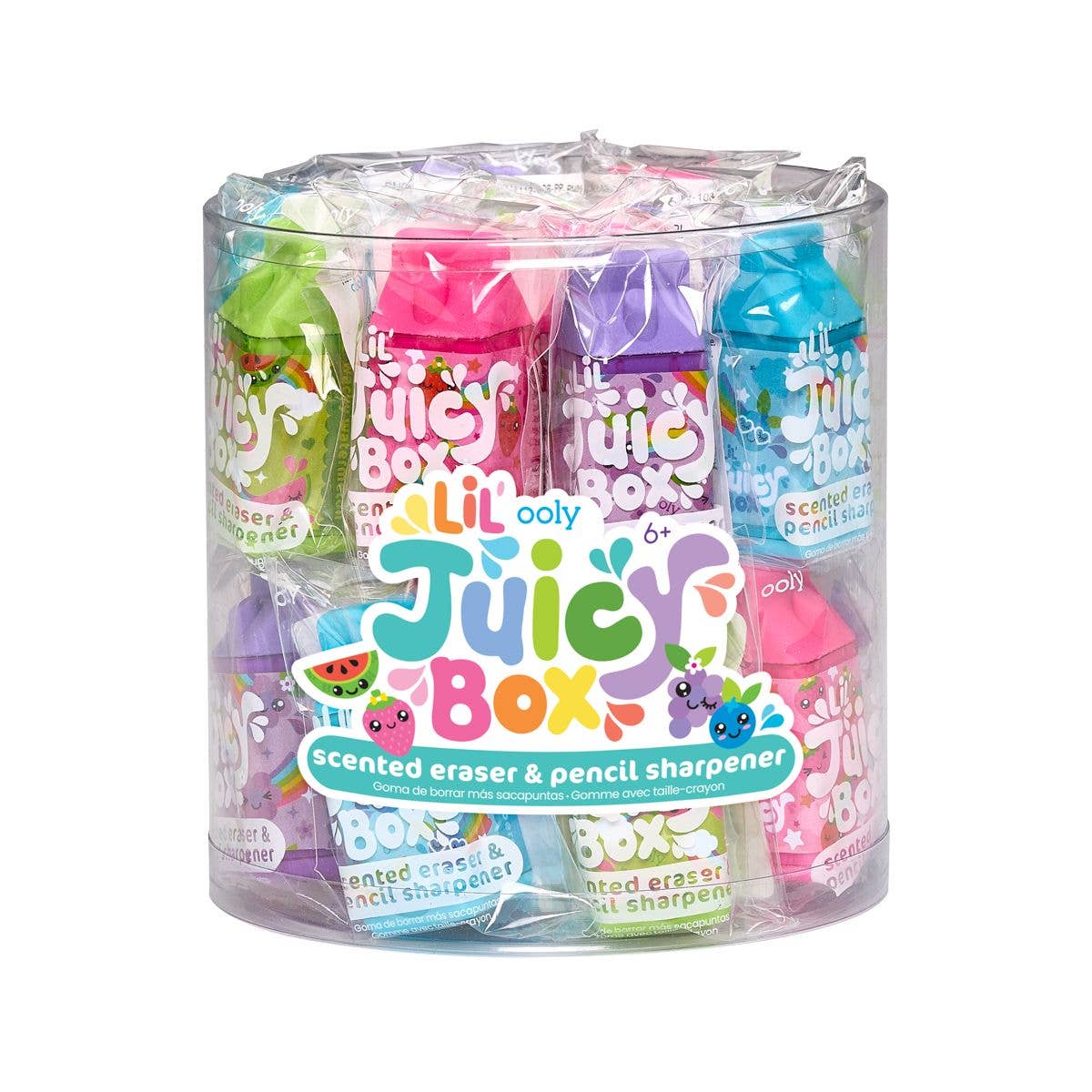 Scented Eraser - Sharpener Lil' Juicy Box