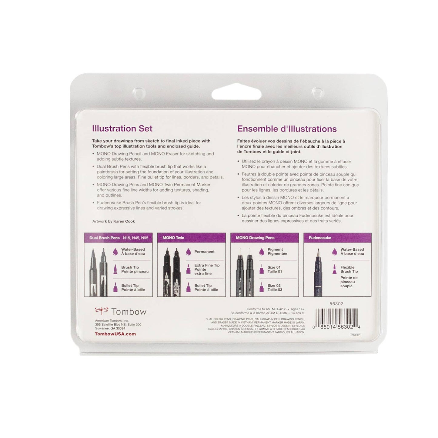 Pencils & Pens - Illustration Set