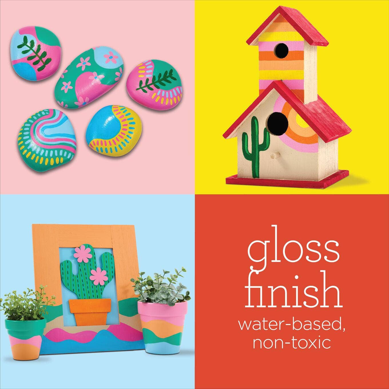 Paint - Acrylic - Gloss Fiesta Paint Set, 12-Piece
