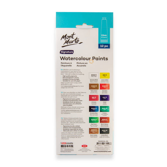Paint - Watercolor Paints Signature 12pc x 12ml