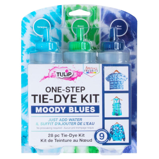 Tie Dye - Moody Blues 3-Color Tie-Dye Kit