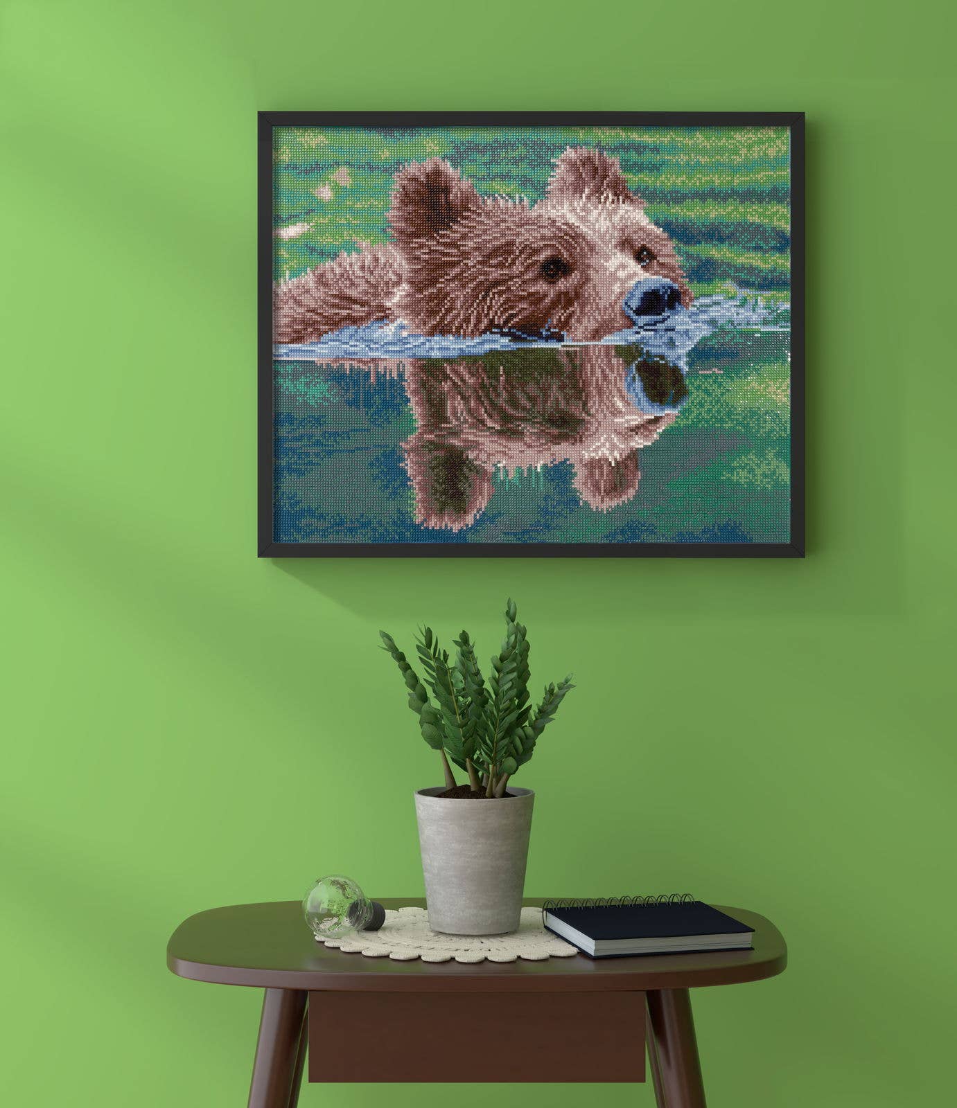 Diamond Dotz - Grizzly Swim (Square)