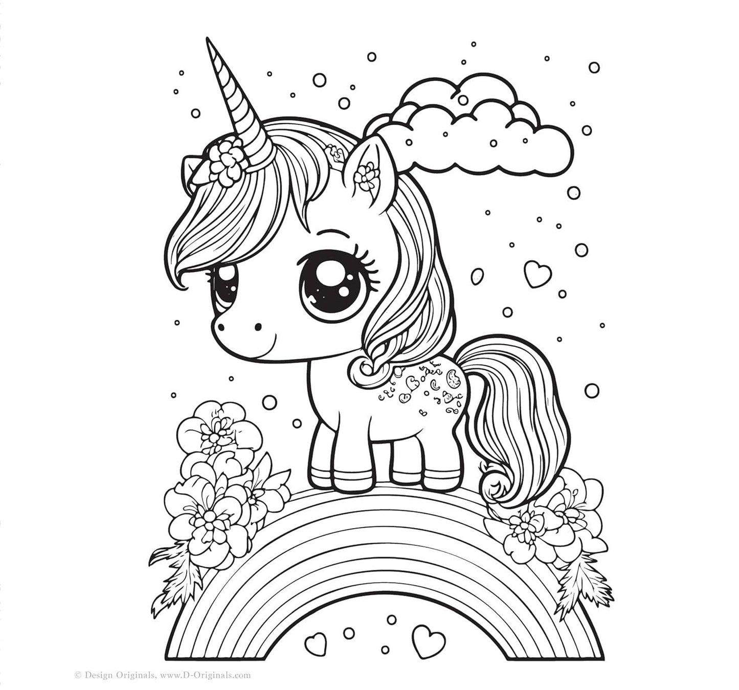 Coloring Book - Adorable Chibi World Coloring Book