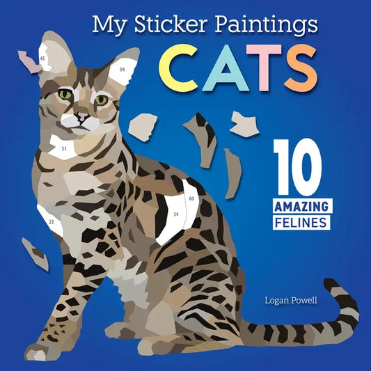 Sticker - My Sticker Painting Book Cats