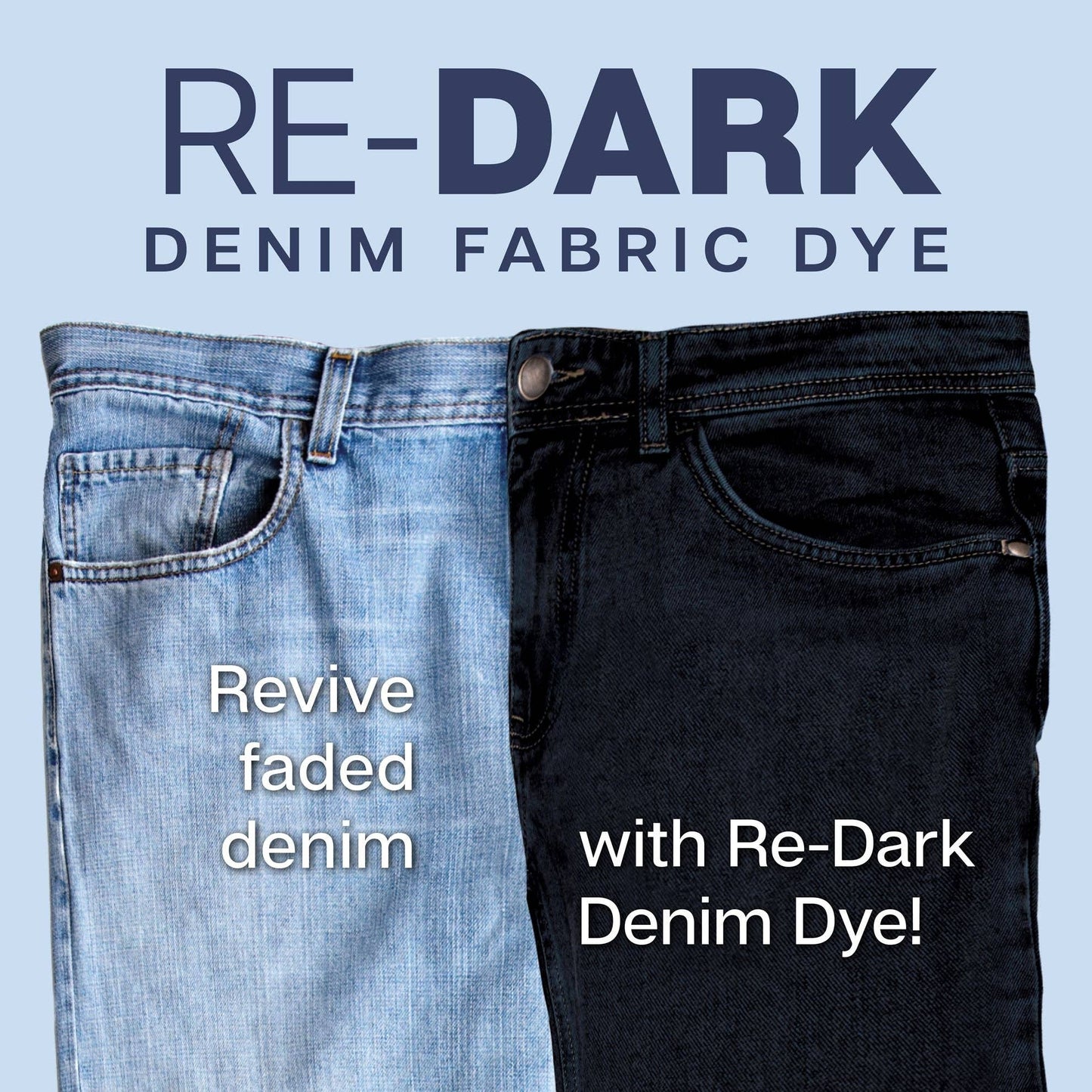 Dye Kit - Tulip Re-Dark Denim Fabric