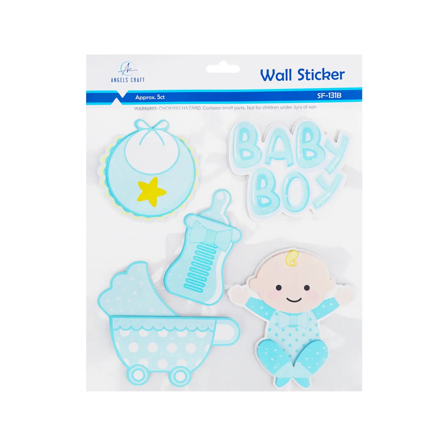 Stickers - 3D Fancy Sticker - Baby Boy