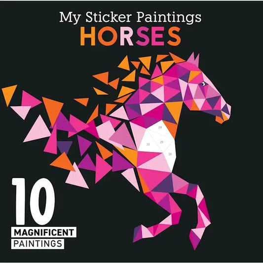 Sticker - My Sticker Painting Book Horses