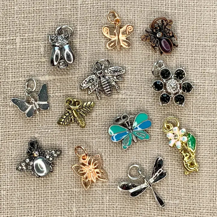 Jewelry - Detailed Garden Charms 12pc