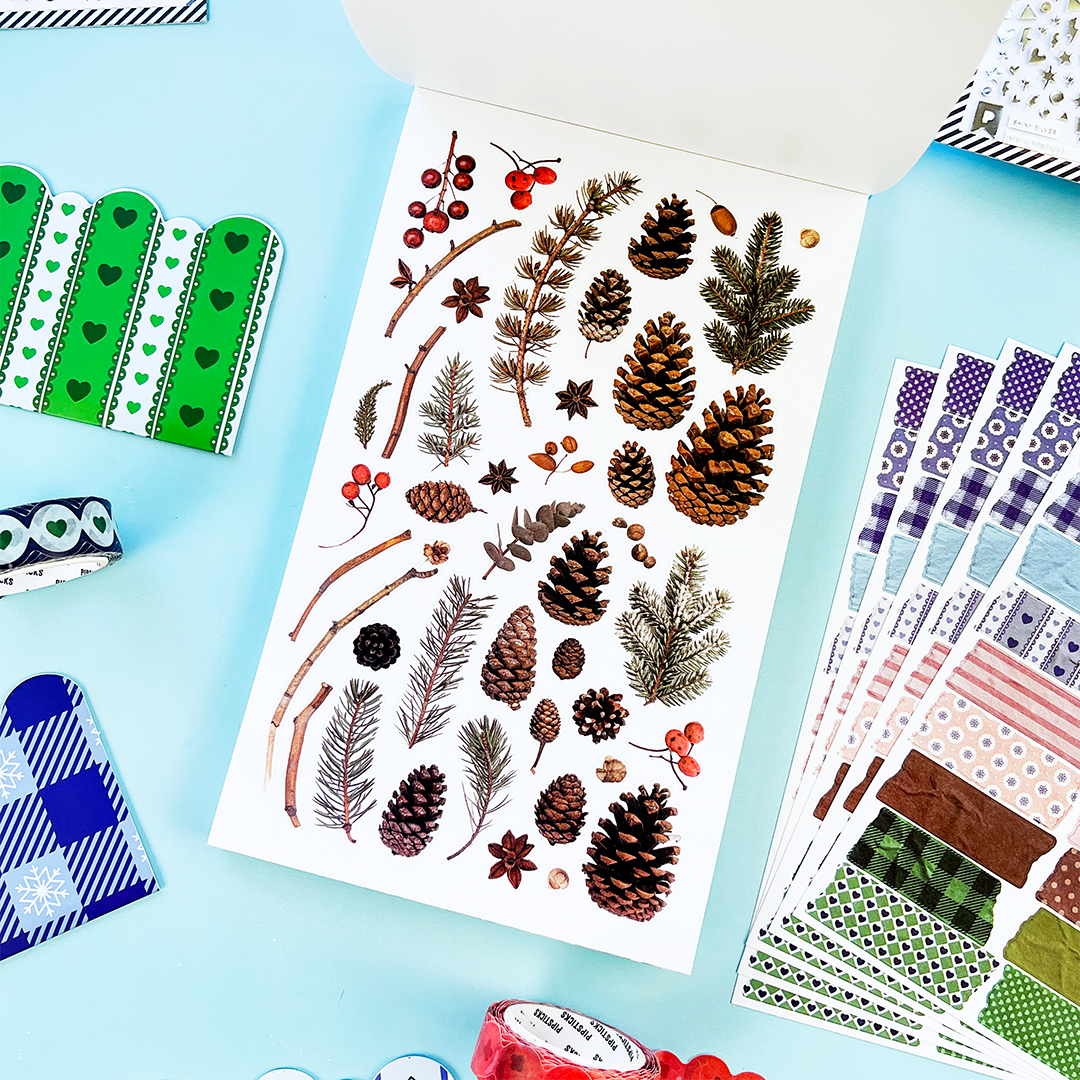 Stickers - Winter Whimsy Junk Journal Sticker Book