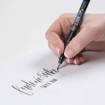 Pens - Fudenosuke Brush Pen, Soft Tip, Black