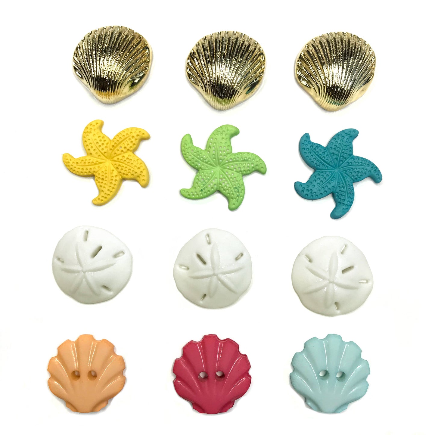 Buttons - Beach Treasures