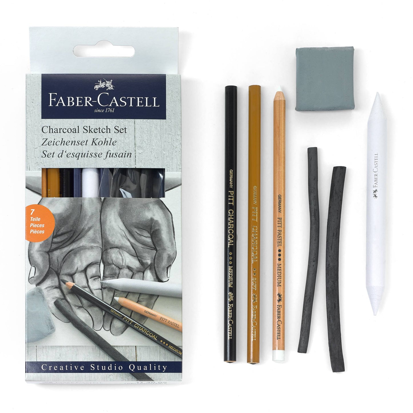Charcoal - Sketch Set for Drawing