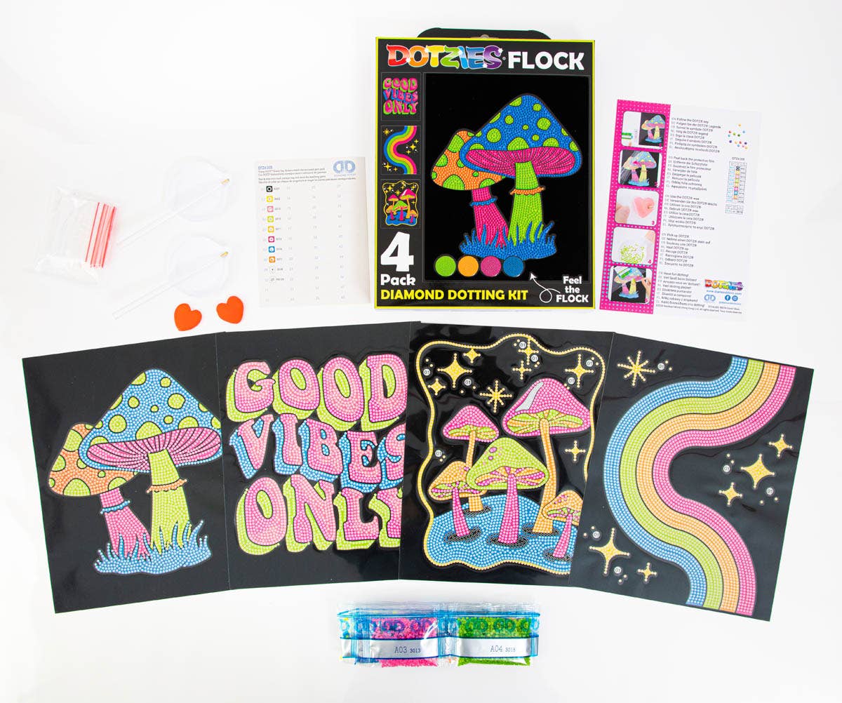 Diamond Dotz - Neon Good Vibes