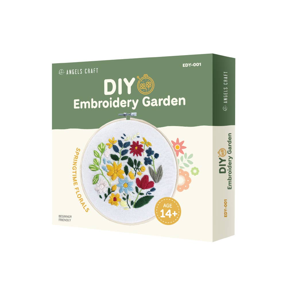 Stamped Embroidery Kit - Summer Bouquet