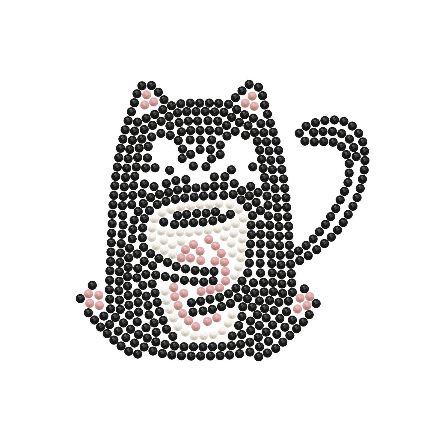 Diamond Dotz - Coffee Bean Kitten