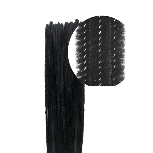 Pipe Cleaners - Black 25ct