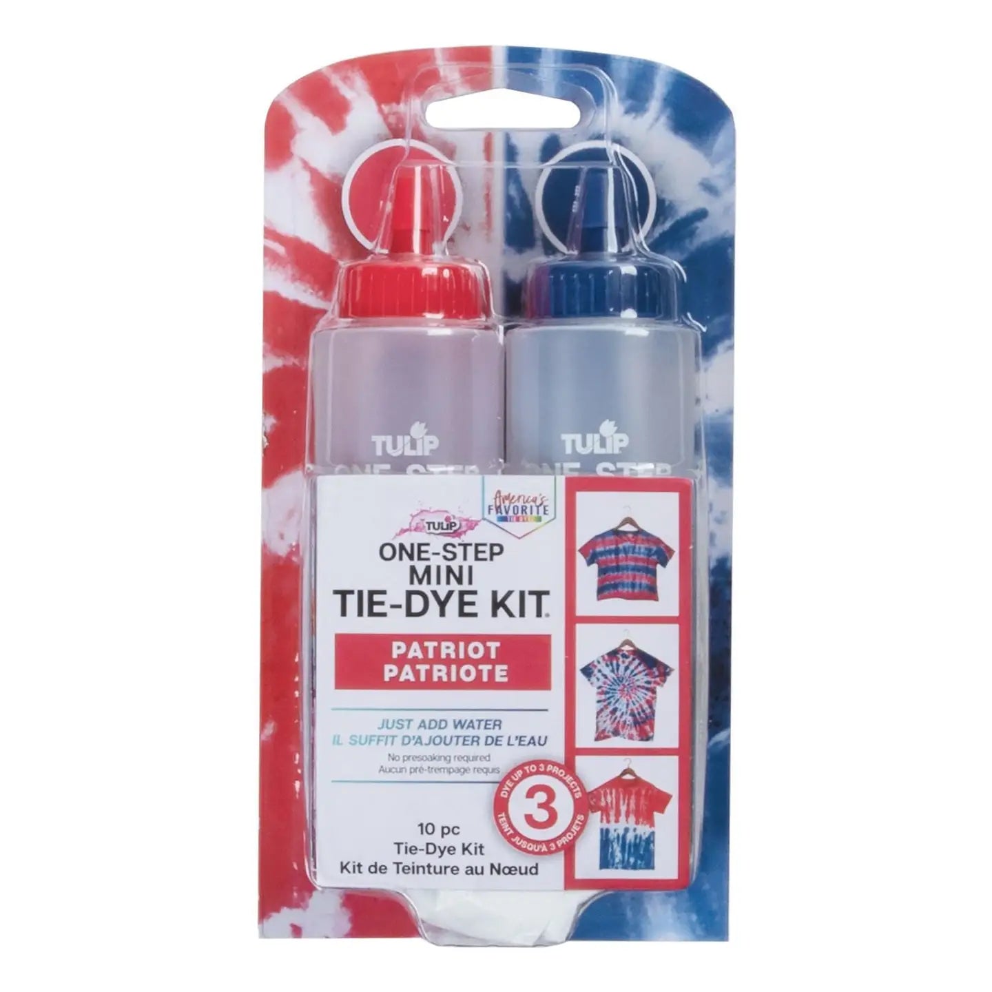 Tie Dye - One-Step Mini Tie-Dye Kit Patriot