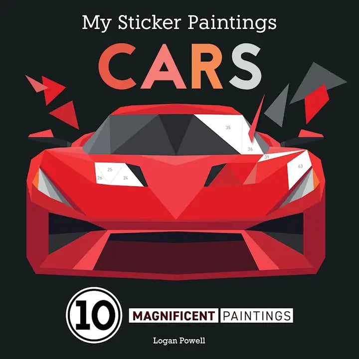 Sticker - My Sticker Painting Book Cars