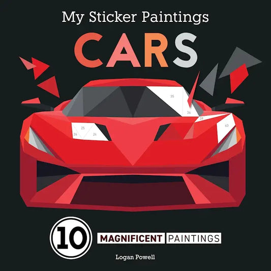 Sticker - My Sticker Painting Book Cars
