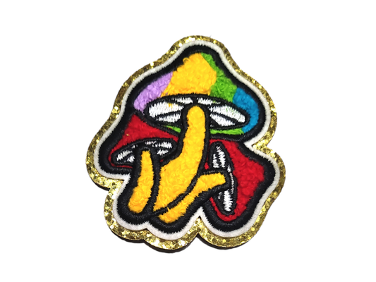 Patch - Trippy Mushroom Iron On Patch
