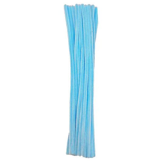 Pipe Cleaners - Light Blue 25ct