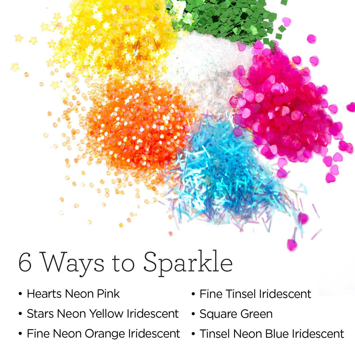 Glitter Shaker – Brights