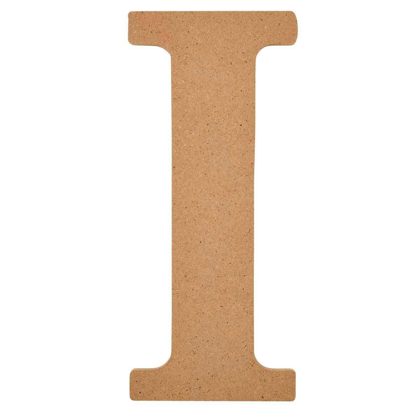 Wood - 8 inch MDF Letter - I