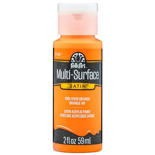 Paint - Acrylic - Satin Vivid Orange