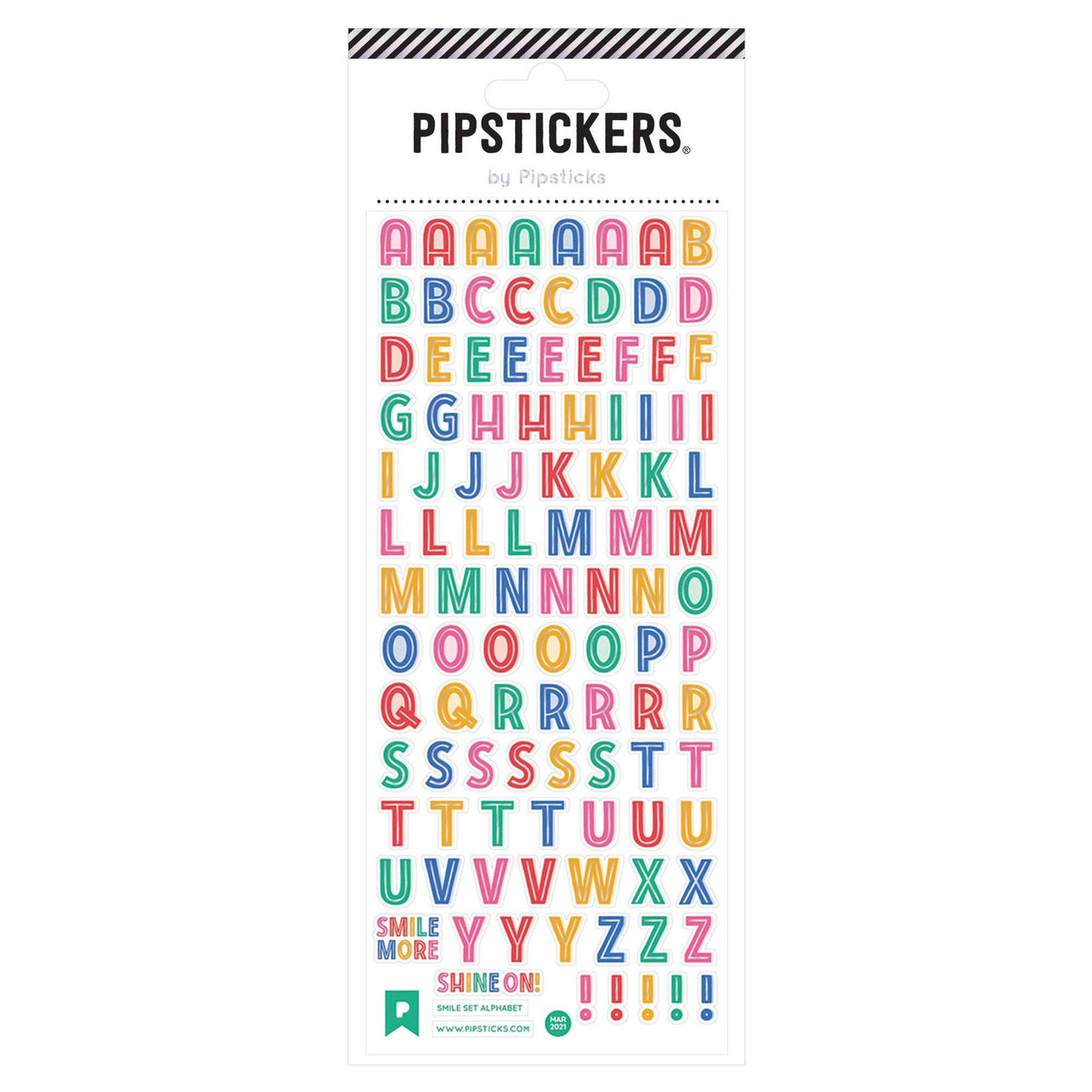 Stickers - Smile Set Alphabet