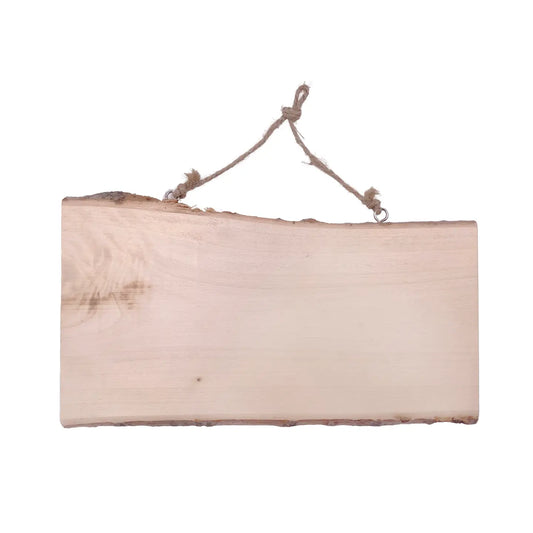 Wood - Rectangle Hanging Wood Slice