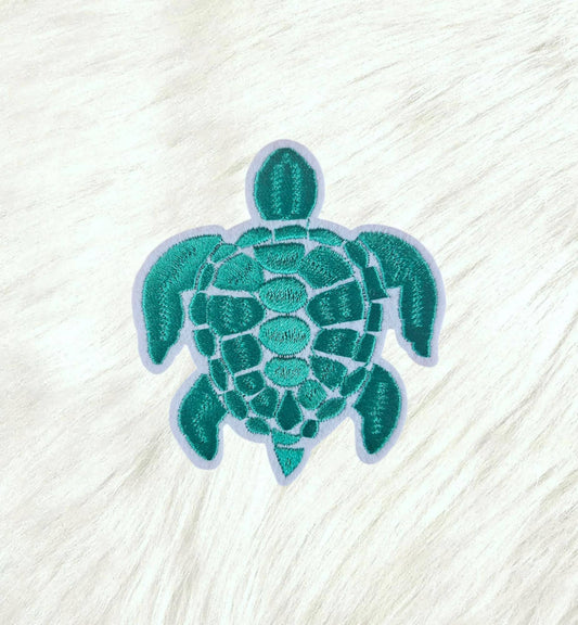 Patch - Turtle Embroidery Iron On Patch