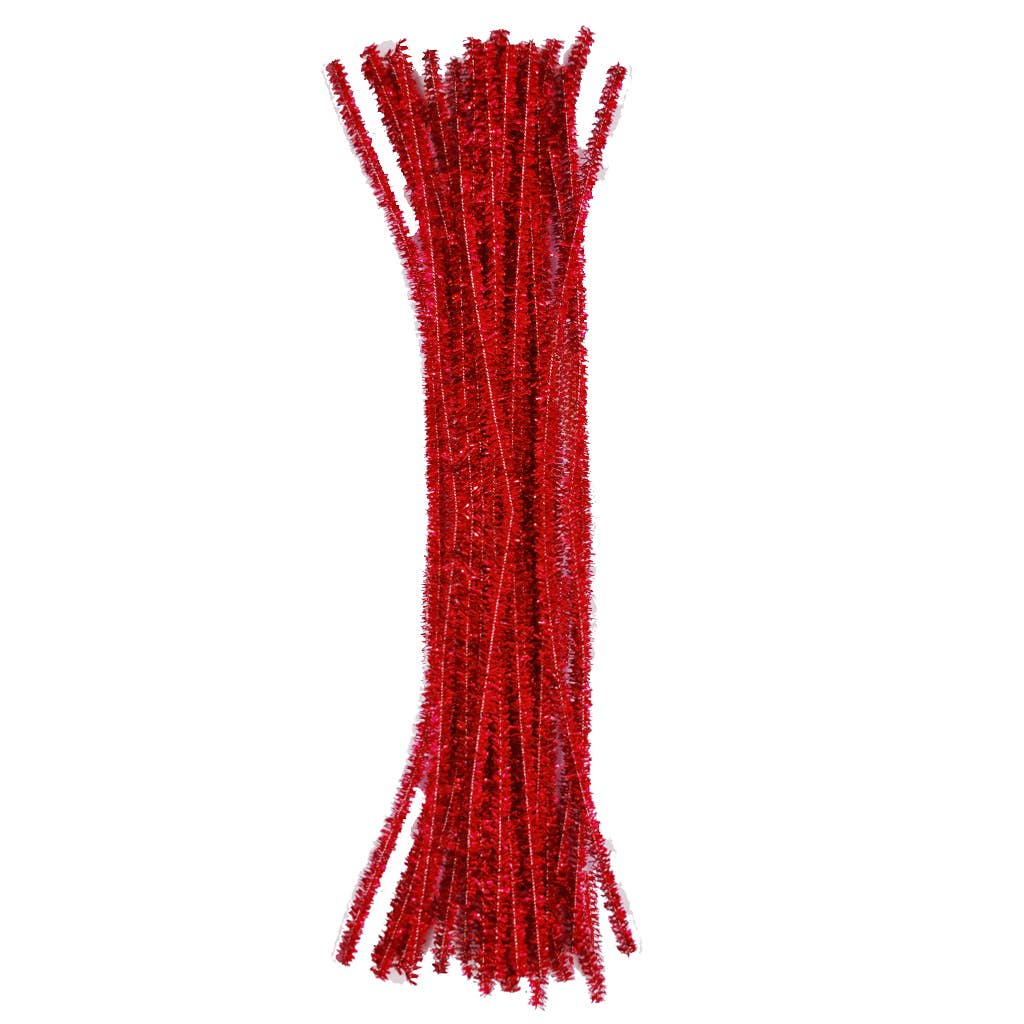 Pipe Cleaners - Metallic Red