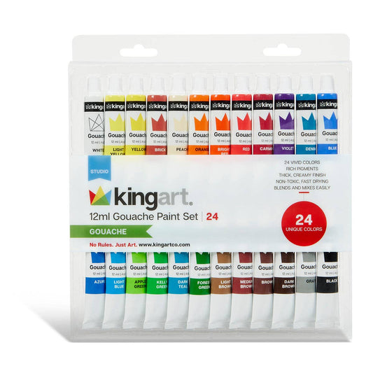 Gouache Paint - 24 Colors