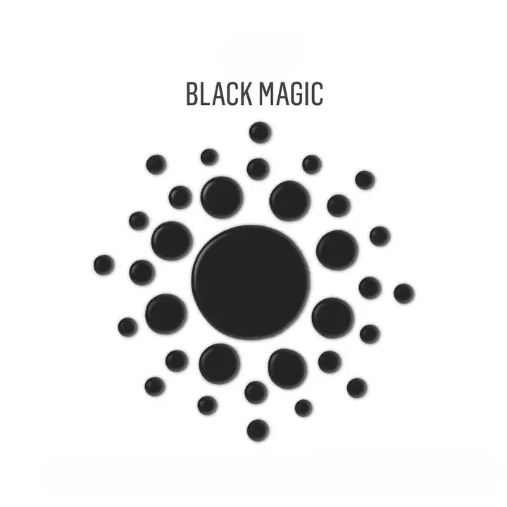 Paint - Acrylic - Satin Dots Black Magic