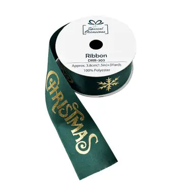 Ribbon - Christmas Design Ribbon 1"x3Yards/Roll